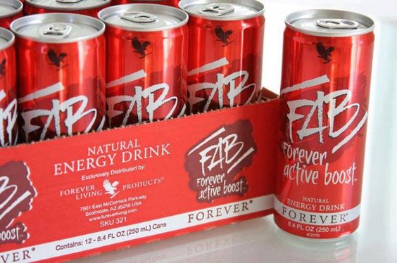 نوشیدنی انرژی زا طبیعی forever active boost